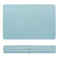 Double-side Portable Mouse Pad PU Leather Laptop Pad Antifouling Waterproof Desk Mat Big Mousepad Laptop Mat Office Mouse Mat. 