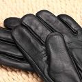 Luxury Soft Leather Gloves for Men - Quality Leather Men’s Gloves. 