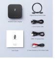 Taotronics 2 in 1 Bluetooth 5 0 Wireless 2in1 TX Transmitter RX Receiver Adapter aptX LL Low Latency Dual Link Audio Streaming Support SPDIF Digital Optical Fiber TOSLINK 3.5mm AUX RCA For TV Home Audio System Headphones Speakers Amplifiers Samsung TV LED. 