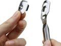 Foot Scraper Skin Callus Remover Pedicure Scraping Callus Tool For for Feet, Heel Hard Skin with 10 Blades Rasp Dead Skin Peeler Pedicure Tool for Men and Women - Premium Quality Stainless Steel. 