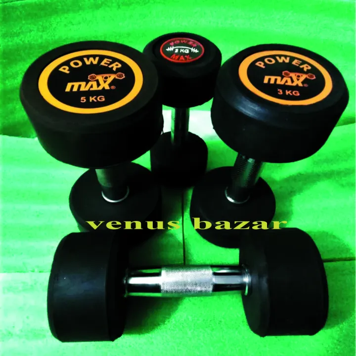 Single Pieces of 1kg 2kg 3kg 4kg 5kg 10kg High Quality Rubber Coated Dumbbell Weight Plates Home Gym Home Exercise Dumbell Bench Press