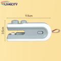 Potato Chip Bag Cutter Portable Mini Bag Sealer Cutter Usb Rechargeable for Snacks Chips Fresh-keeping Storage Handheld Vacuum Food Bag Sealing Machine Mini 2-in-1 Sealer Cutter. 