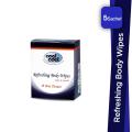 Cool and Cool Refreshing Body Wipes Soft Gentle 5 Wet Tissues. 
