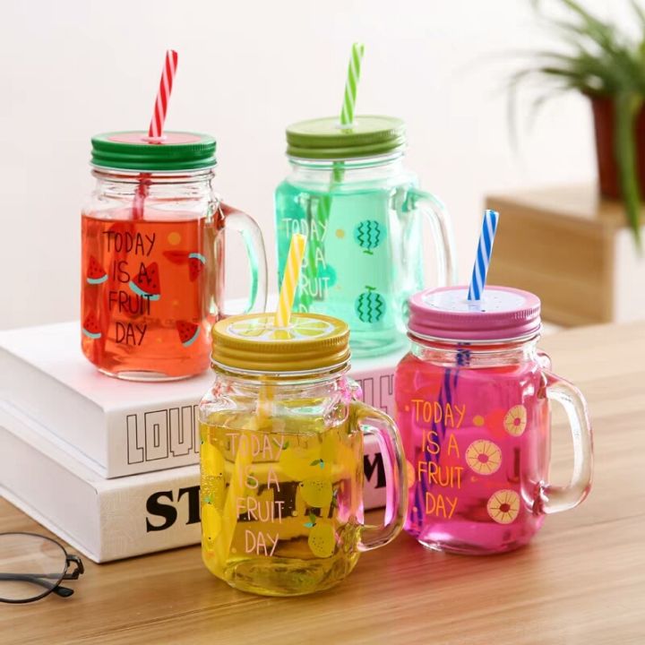 500ml%20Mason%20Jar%20Mug%20With%20Handle,%20Vintage%20Gradient%20Clear%20Glass%20With%20Lid%20And%20Straw,%20Drink%20Mug,%20Summer%20Cold%20Drink%20Mug%20-%20Image%207