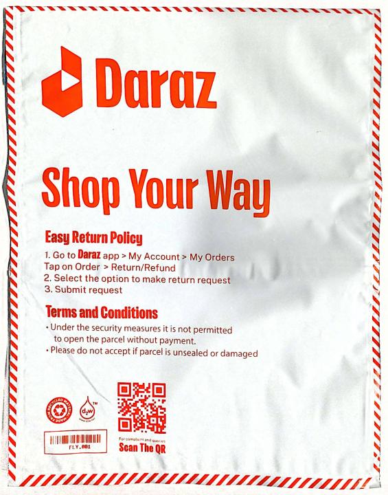 Bundle of 50 Tamper Evident Small Flyer with hatched printing