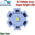 5W Cree Super Bright Led Emitter Light Cool/Warm White 3000-3200K 2.95-3.25V multiple LEDS to choose from. 