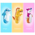 INTEX 3D Bop Bag Blow Up Inflatable Tiger, Dinosaur & Dolphin. (Package will include any 1 item). 