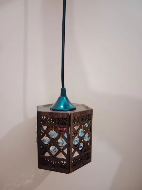 Wooden%20Pendent%20Hanging%20Lamp/%20Hanging%20Light.%20Light%20up%20Your%20Space%20with%20Style!%206"%20inches%20Length%20-%20Image%203