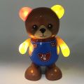 Beautiful Swinging Dancing Cute Bear with Light and Music Toy for Kids. 