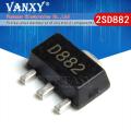20PCS 2SD882 SOT89 D882 SOT-89 SOT SMD new and original IC. 