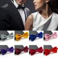 Adjustable Classic Men's Bow Tie Necktie Tuxedo Novelty Wedding Business Bowtie. 
