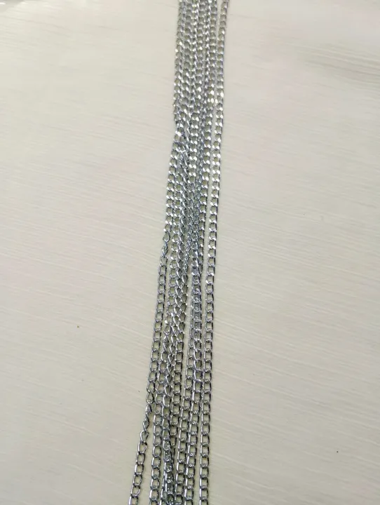 2%20.5%20Yards%20of%204mm%20Silver,%20Gold-Finished%20Durable%20Metal%20Chain%20Links%20for%20Crafting%20and%20Jewelry%20%7C%20Purse%20Clutches%20Cross%20Body%20Bags%20Chain%20Cute%20Elegant%20Perfect%20for%20Crafting,%20Jewelry%20Making,%20and%20Various%20DIY%20Crafts,%20and%20Decorative%20Enhancements%20-%20Image%204
