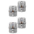 Adjustable 180 Degree Hinge, Locking Hinge Folding Hinge, Adjustable Door Hinge, Leaf Table Hinge, 4PCS Easy Install. 