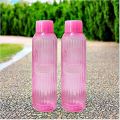 Pack of 2 Leakproof Water Bottle BPA Free For Home And Outdoor Use 1600ml Color May Vary. 