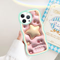 Linemond 3D Cute star Design Soft Silicone case for Xiaomi POCO C40 F4 M3 M3Pro M3 Pro 5G M4 Pro M4Pro X3 GT X3GT X3NFC X3Pro X4GT X4 Pro X5 5G X5Pro case. 