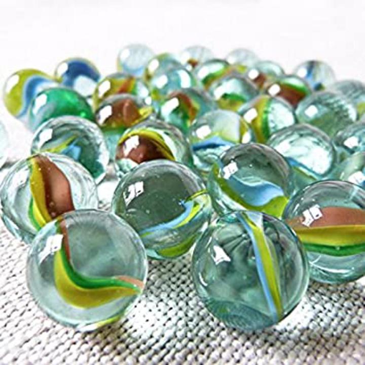 Multi Colors 100 Pieces of Marble Balls / Marble Balls for Kids toy