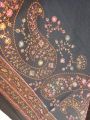 Black Pashmina female shawl. 