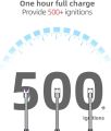 Electric Lighter for Candles Rechargeable Electric Gas Lighter/Plasma Lighter Flameless Windproof USB Lighter 360 Degree Rotate-able Flexible Neck Arc Lighter (Multicolor). 