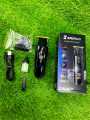 SHINON SH-2581 PROFESSIONAL TRIMMER WITH DIGITAL DISPLAY AND 6 DIFFERENT SIZES COMB 120 MIN BATTERY PERFORMANCE BEST QUALITY PRODUCT FOR MEN. 