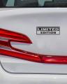 3.6 cm x 10.4 cm popular Text "LIMITED EDITION Black" car sticker Window,Body and decal vinyl auto laptop, motorcycle sticker. 