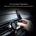 Rock Universal Gravity Car Style Phone Holder Metal Alloy Auto Adjustable Air Vent Mount (RPH0837). 