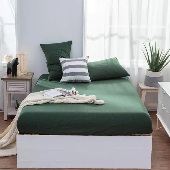 Best%20Quality%20Stretch%20Jersey%20Fitted%20Bed%20Sheets%20100%25%20Cotton%20All%20Over%20Elastic%20-%20Mattress%20Cover%20-%20Mattress%20Protectors%20-%20Image%209