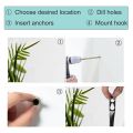 1 Pair of Metal Curtain Hooks - Retro Wall Mounted Curtain Hold Back Tiebacks Wall Hook Tassel Drapery Holder (Black). 
