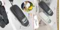 Babalt S3A Landline Phone Caller ID Wall Mountable Trimline Corded Landline Set Telephone Set PTCL CLI with Caller ID Luminous Indicator Calling Check Telephone for Hotel Home Phone Small Hotel Phone Hanging Phone NOTE random color will be delivered. 