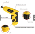 Imported Rechargeable Cordless Electric Screwdriver Set Repair Tool Kit with Battery Indication TNI-U TU-131A 46 in 1 4V Hot selling High Quality Power Drills Li-ion battery drilling Machine Cordless Screwdriver tools set Impact. 
