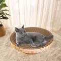 Cardboard Cat Scratcher Cat Scratch Pad Bowl Durable Cat Scratching Board. 