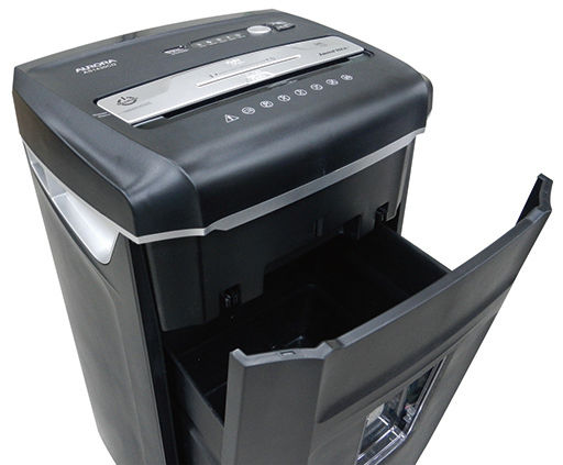 Aurora%20AS-1430CD%20Paper%20Shredder,%2014-Sheet%20Crosscut%20Shredder%20(4x25mm)%20with%2019ltr%20Bin,%20Shred%20CD/Card/Mail/Staple/Clip,%20%20P-4%20Security%20Level%20Document%20Shredder%20with%20220mm%20throat%20width%20and%20LED%20Display,%20continuous%20operation%20time%20of%2015%20mins%20Perfect%20for%20your%20needs%20-%20Image%204