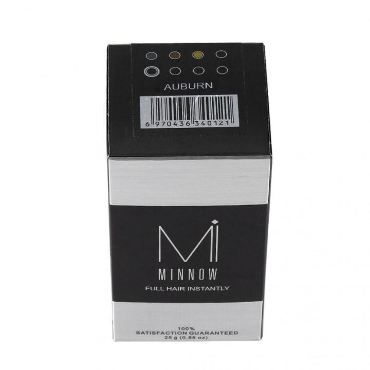 Minnow Women Men Baldness Concealer Thickening Hair Fibers Auburn