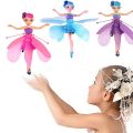 Magic Flying Fairy Princess Doll Flying Fairy Doll Toys for Girls Sky Dancers Flying Pixie Dolls Infrared Induction Control Toy. 