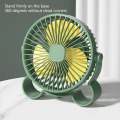 USB desk fan mini,3 speeds fan,desktop table fan,pulg in power fan rotation,strong wind quiet,small fan for home desktop office travel,portable fan. 