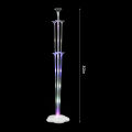 30 Inches LED Light Up Balloon Stand 3 Modes Flashing Table Balloon Stand Kit Balloons Decoration and Centerpieces For Floor Or Table 2 IN 1 Base, Pole & With Balloon Ring For Birthday Wedding Anniversary Bridal Shower Baby Shower & Party Decoration. 
