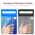 For Samsung Galaxy Note20 999D UV Tempered Glass for Samsung Galaxy Note20 3D Curved Screen Protector Full Coverage Protective Film Screen Protectors Include UV Lamp and UV Glue. 