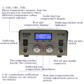 KADA 2018D+ Hot Air Gun Soldering Iron Combo Soldering Station Mobile Phone Repair Temperature Controlled and Thermostatic Electric Soldering Station by Electrica. 