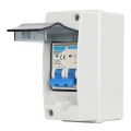 Circuit Breaker PV Combiner Box Transparent Cover for Solar System. 