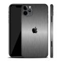 BRUSHED TITANIUM WRAP/SKIN FOR IPHONE 11 PRO. 