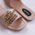 Balaj New Style Fashion Flat Slipper For Girls & Women  Causal Wear Weeding Wear Party Wear Pink. 