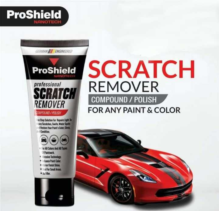 ProShield Car Scratch Remover and Polish 200g with Applicator for all ...