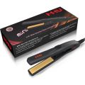 MHU Premium Quality Professional Travel Mini Flat Iron Tourmaline Ceramic Hair Straightener - Salon-Quality Styling, with 180C Salon Temp, 1.8M Cable, UK Plug - The Ultimate Portable MHD-082 Powerhouse! Lightweight 0.5 x 6 Inch (Black). 