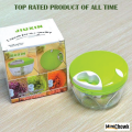 3 in 1 Vegetable Cutter Machine,Multifunctional Kitchen Gadgets Cutting Machine,Kitchen Food chopper Machine onion chopper Hand Pull Speedy Chopper Turbo Cutter Nicer Dicer Plus Garlic Press Multifunctional High Quality ABS Vegetable & Fruit Slicer - Prec. 