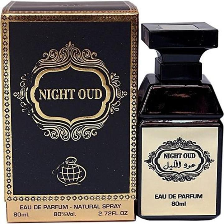 Night Oud ( Oud ul Lail)  Eau De Parfum - Natural Spray - 80ml Fragrance World