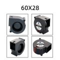 30MM 40MM 50MM 60MM 75MM 97MM Cooling Fan Brushless Motor Case Fan Blower Fan Humidifier FanInduction Cooker Fan 5V USB Plug. 