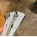【EmotionaE】Luxury Transparent Soft Acrylic Phone Case For iPhone 15 14 13 12 11 Pro Max XS X XR 7 8 Plus Mini Shockproof Protective Cover. 