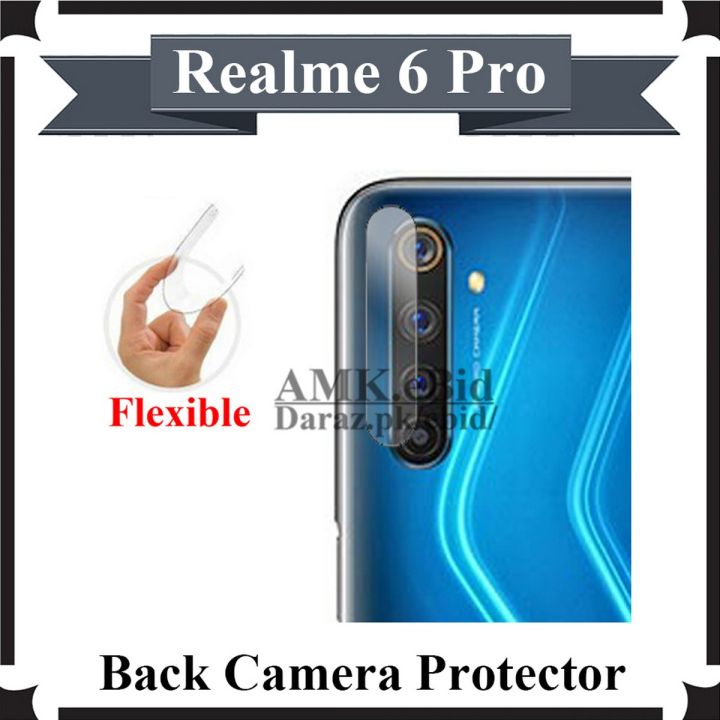 Realme 6 Pro Back Camera 9H Gorilla Flexible Protector For Realme 6 Pro