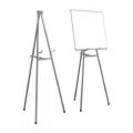 White Board Stand Metal - Silver -18 Gauge. 