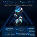 Topewon F9 Wireless Earphone IPX7 Waterproof Earbuds LED Display Built In HD Mic Headphone with 2000mAh Power. 