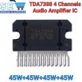 TDA7388 4 x 45 W Quad Bridge Amplifier IC. 